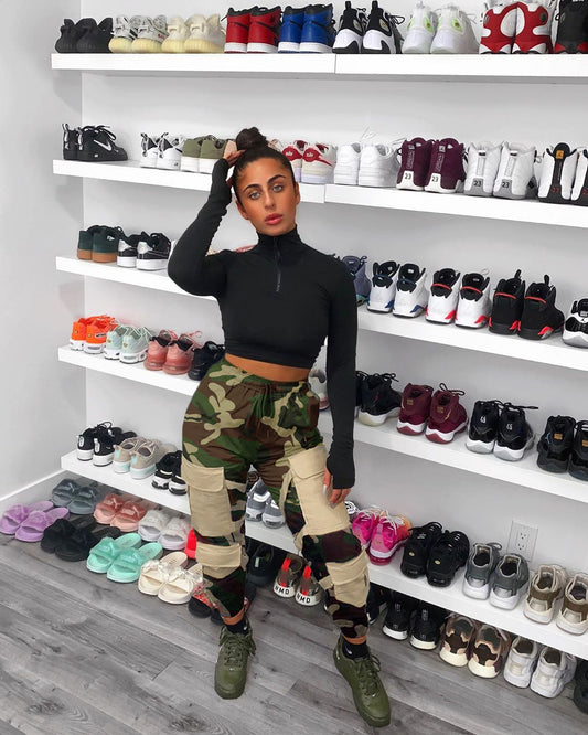 Casual Polyester Women's Sports Stretch Pants