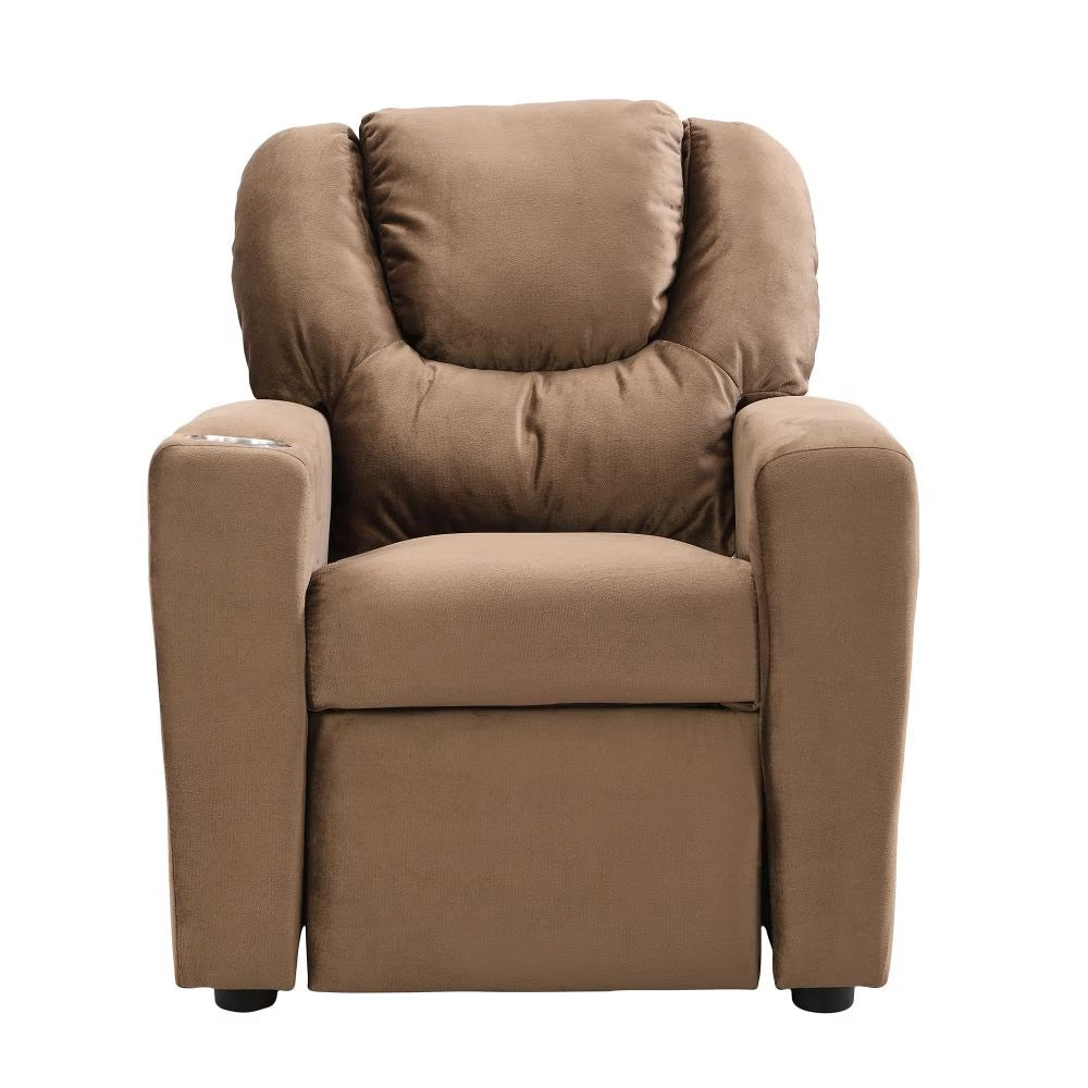 Kids Upholstered Couch With One Cup Holder