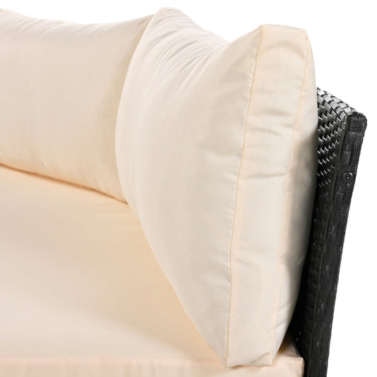 LuneluX_Home – Outdoor Lounge Set - 3 pcs. (Rattan-Waterproof)