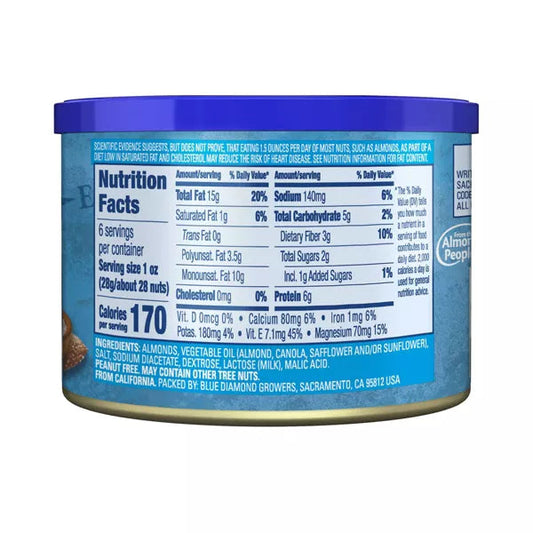 Blue Diamond Salt & Vinegar Almonds, 6oz.