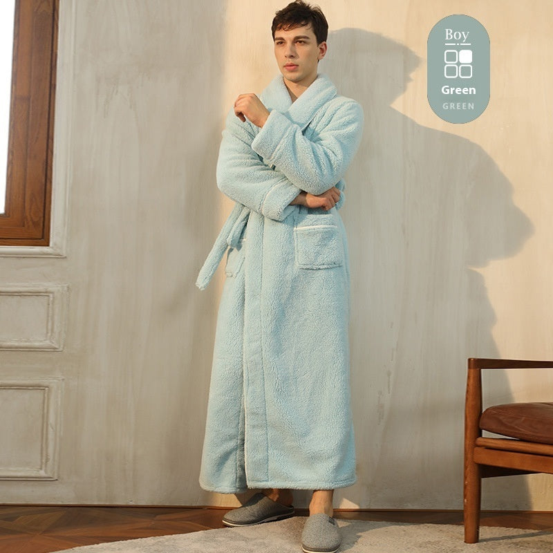 Thickened Cotton Velvet Robe