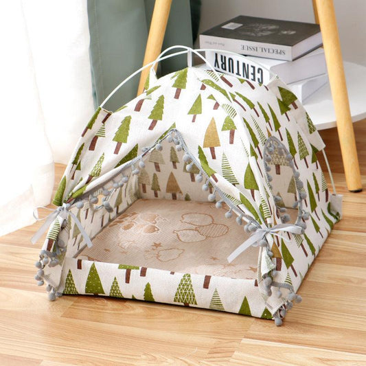 Cozy Haven Cat Tent: The Perfect Enclosed Pet Bed