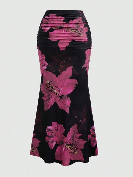 Skirt Leisure Vacation Long Women's Clothing