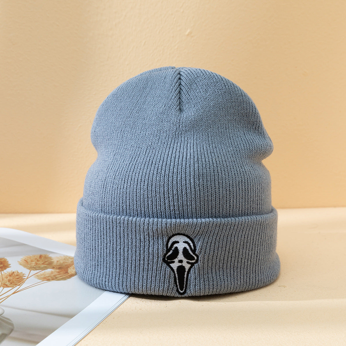 Halloween Ghost Face Skeleton Hat