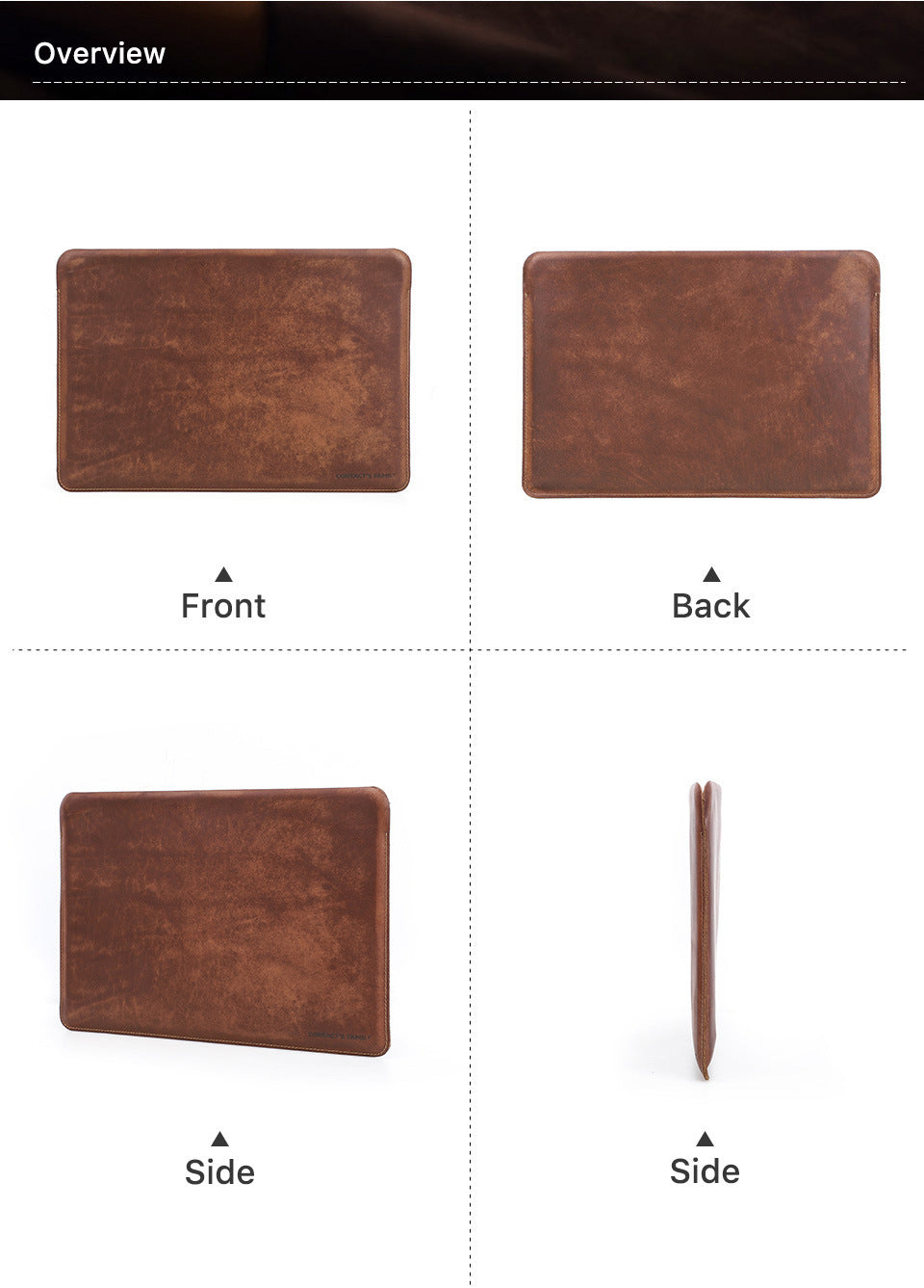 Protective Cover Crazy Horse Leather