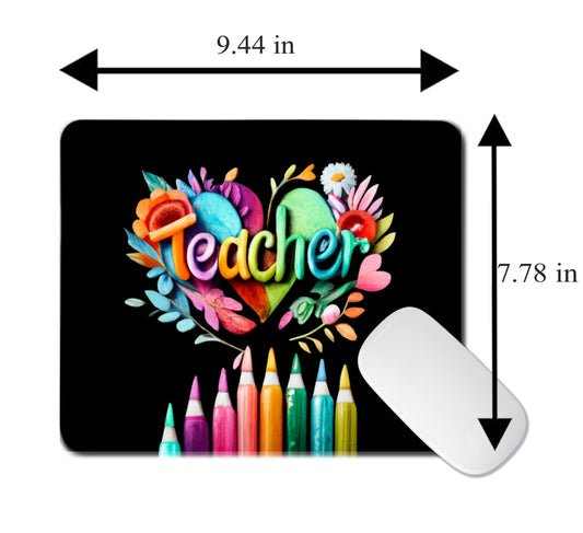 School Teacher Non-Slip Computer Mousepad Mouse Pad
