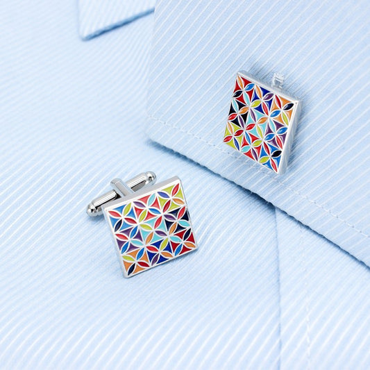 Enamel Art Cufflinks