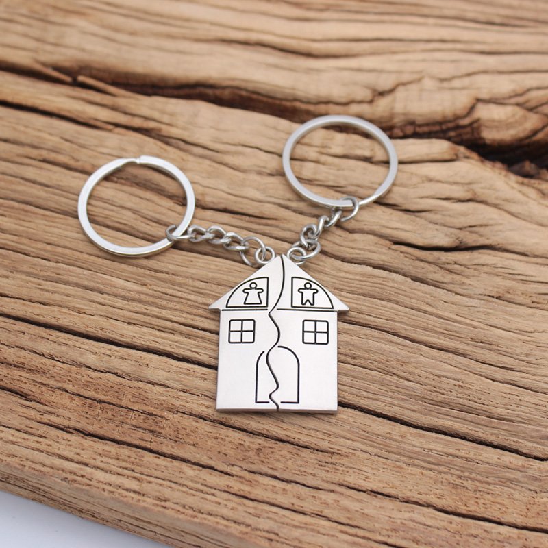 I'm Hers He Is Mine Keychain