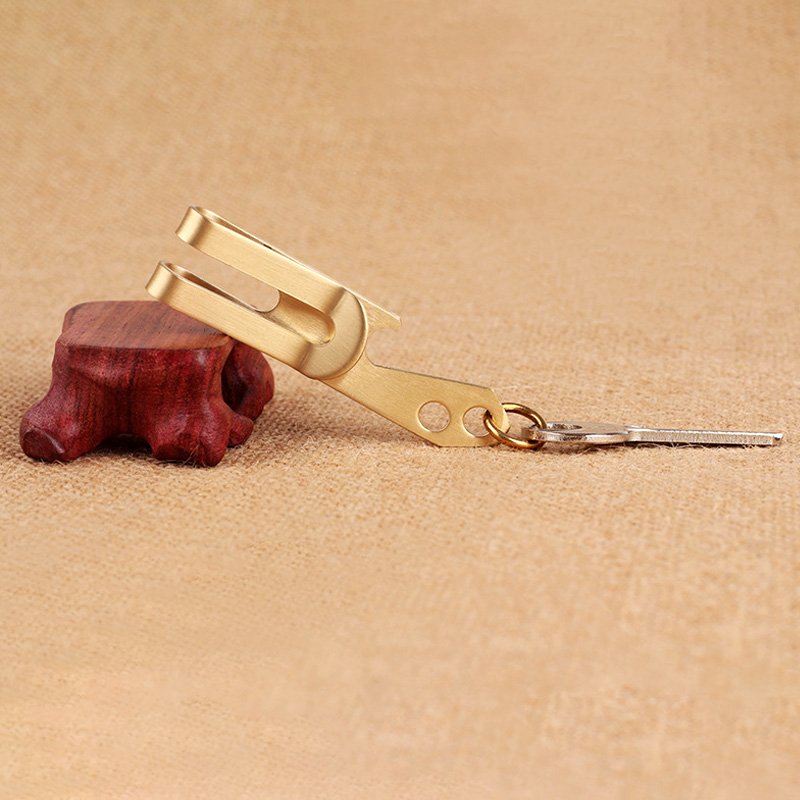 Bottle Opener Money Clip Keychain