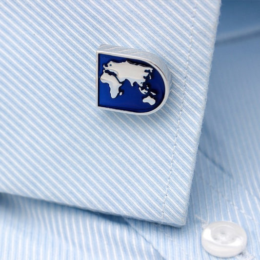 The World Map Cufflinks