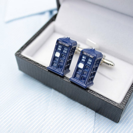 Police Box Cufflinks