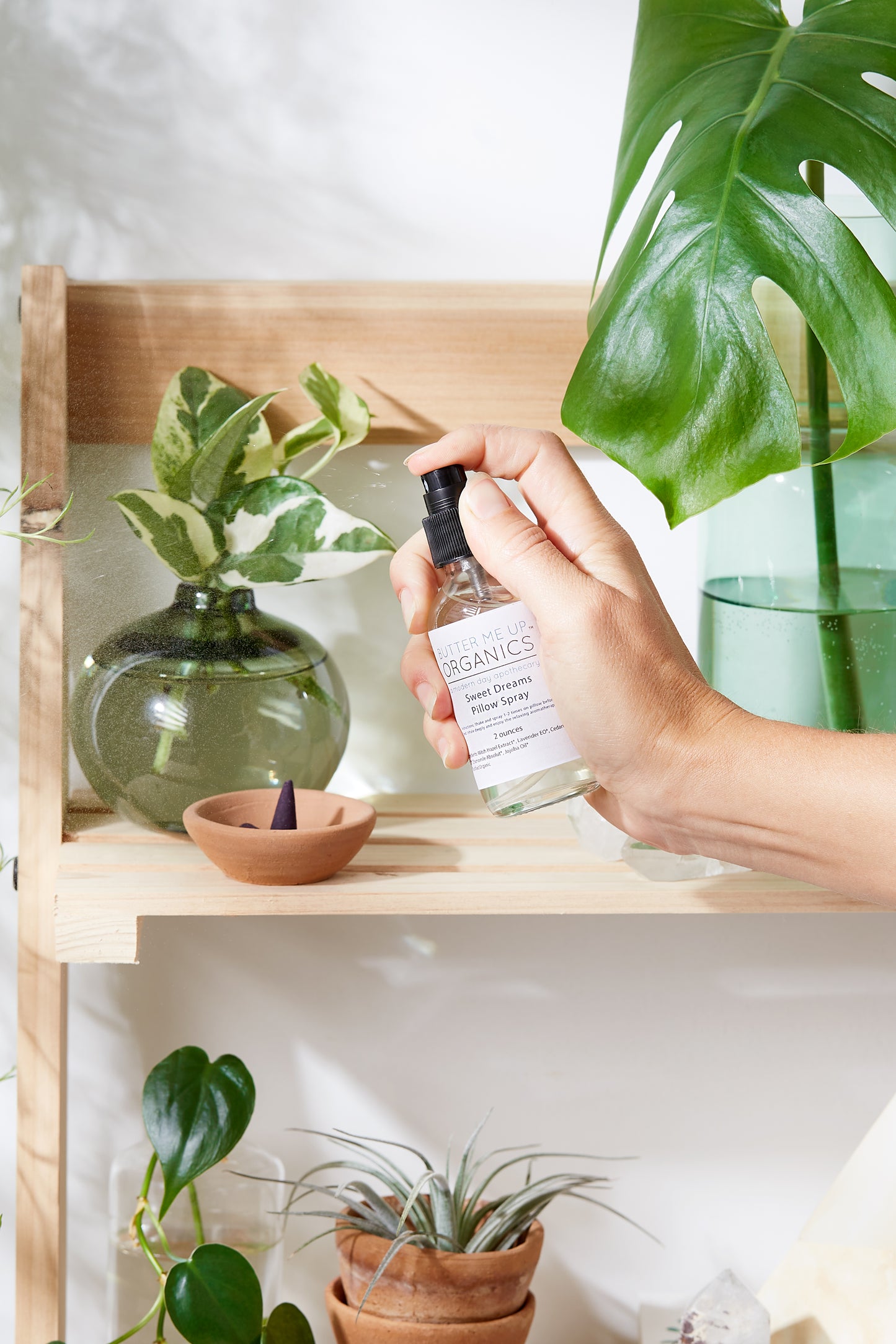 Organic Pillow Mist / Aromatherapy / Relaxing Essential Oils / Gentle