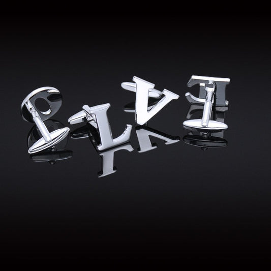 LOVE Alphabets Cufflinks