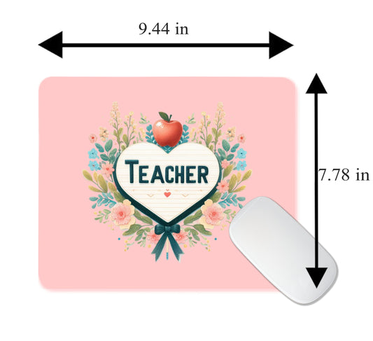 School Teacher Non-Slip Computer Mousepad Mouse Pad