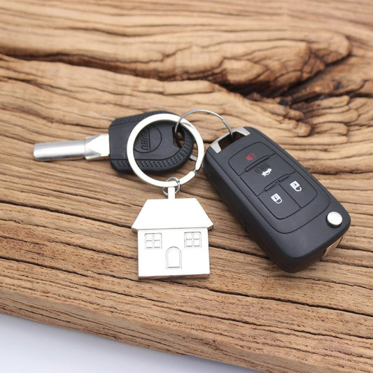 East Or West Home Is Best Keychain