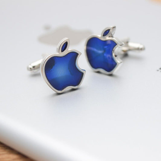 Blue Apple Cufflinks