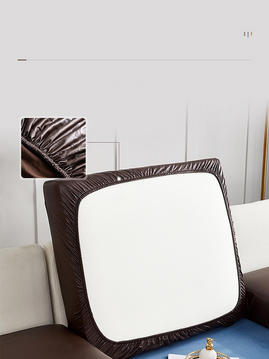 LuxFit™ – Elastic Waterproof Leather-Style Sofa Slipcover