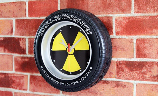 Creative Biochemical Crisis Tire Wall Clock