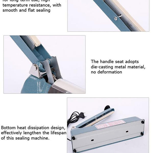 12" 450W Portable Manual Sealing Machine