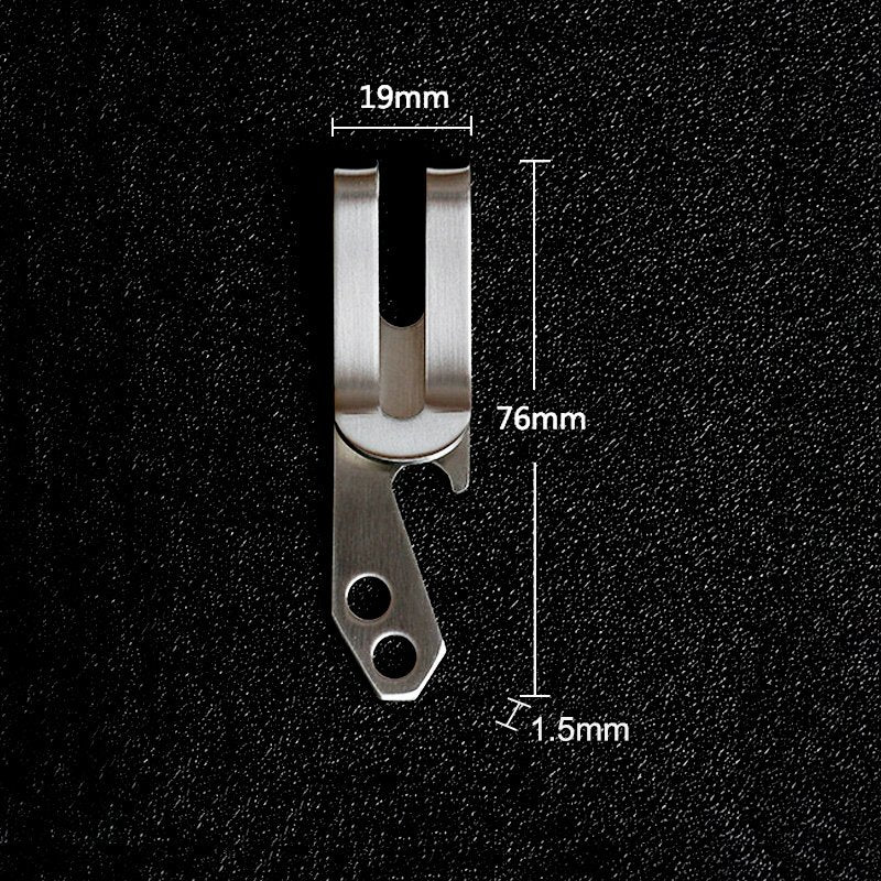Bottle Opener Money Clip Keychain