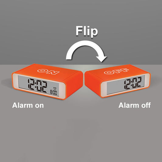 Flip On/Off Alarm Clock