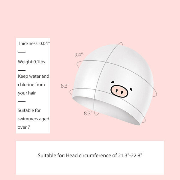 Pig Swim Cap