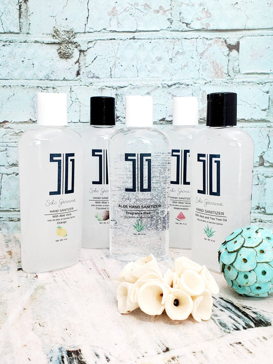 Hand Sanitizer Eucalyptus Oil and White Tea