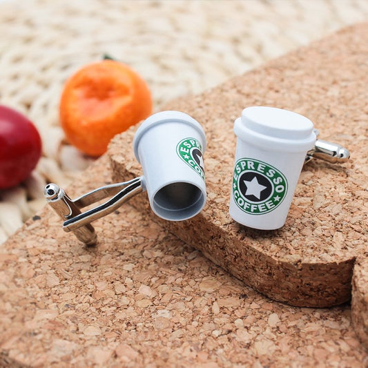 Coffee Cup Cufflinks