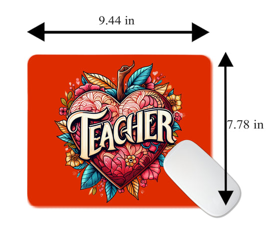 School Teacher Non-Slip Computer Mousepad Mouse Pad