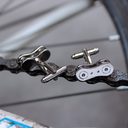 Bike Chain Cufflinks