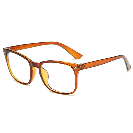 New Retro Plain Glasses Men's And Women's Fashion All-matching