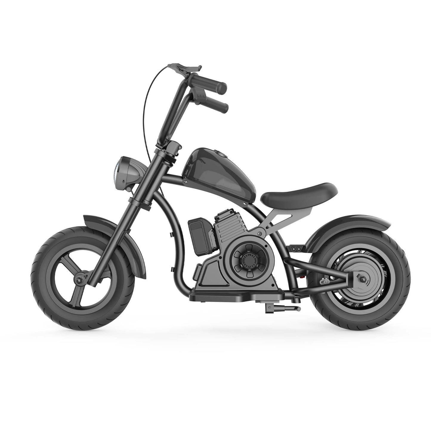 Electric Bike With LED Lights, Motorcycle Sound, Drum Brake, Handbrake