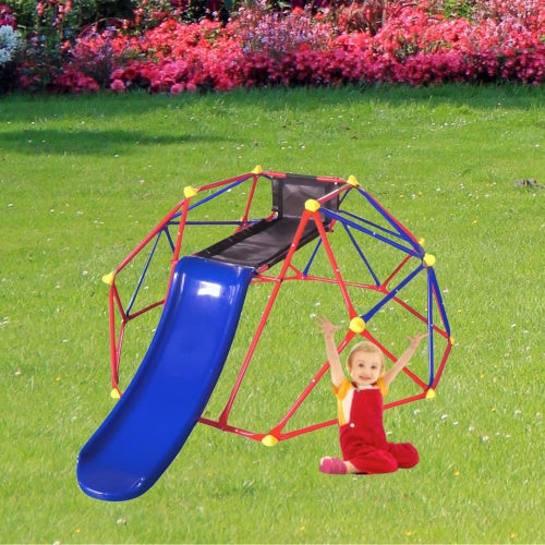 XCF007 6 Foot Dome Climber With 1.2 Meter Slide For Climbers Over 3
