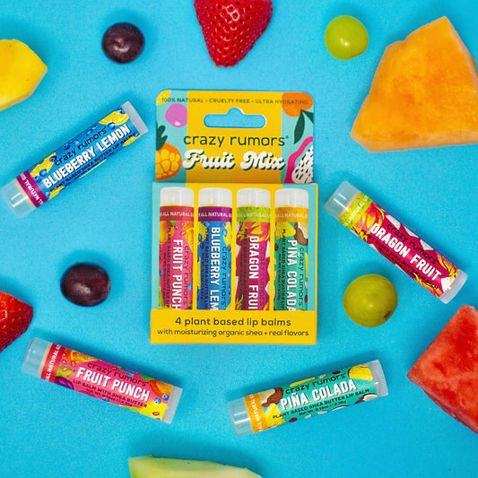 Fruit Mix - 4 Pack Lip Balm Set