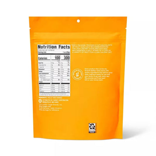 Good & Gather Freeze Dried Mango Slices, 3oz.