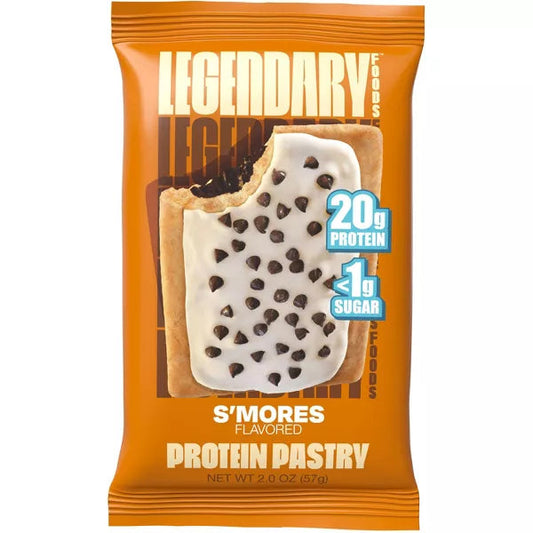 Legendary Foods Gluten Free and Keto Friendly Protein Pastry - S'mores