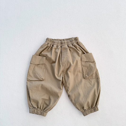 Autumn Arrival Modern Casual Unisex Solid Color American Style Pants