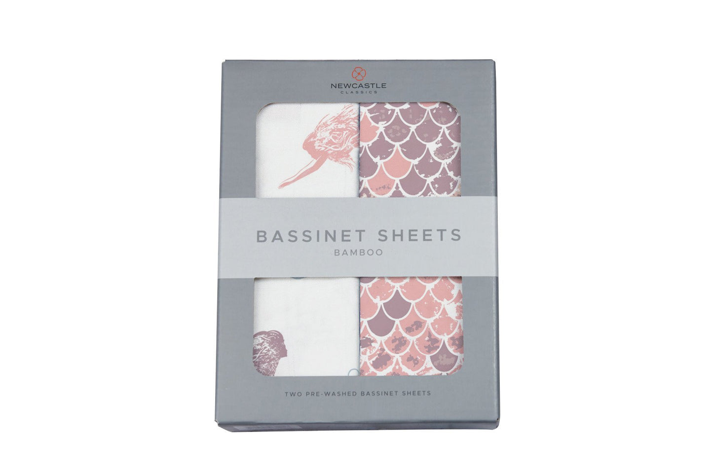 Mermaids and Scales Bamboo Changing Pad Cover/Bassinet Sheets