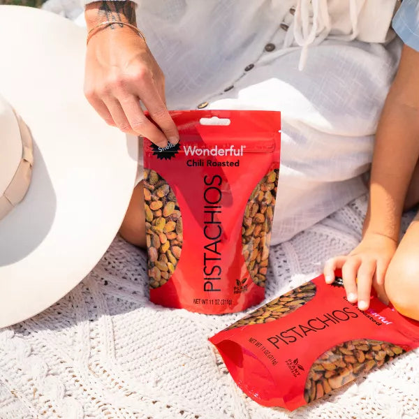 Wonderful Pistachios No Shells Chili Roasted, 11oz