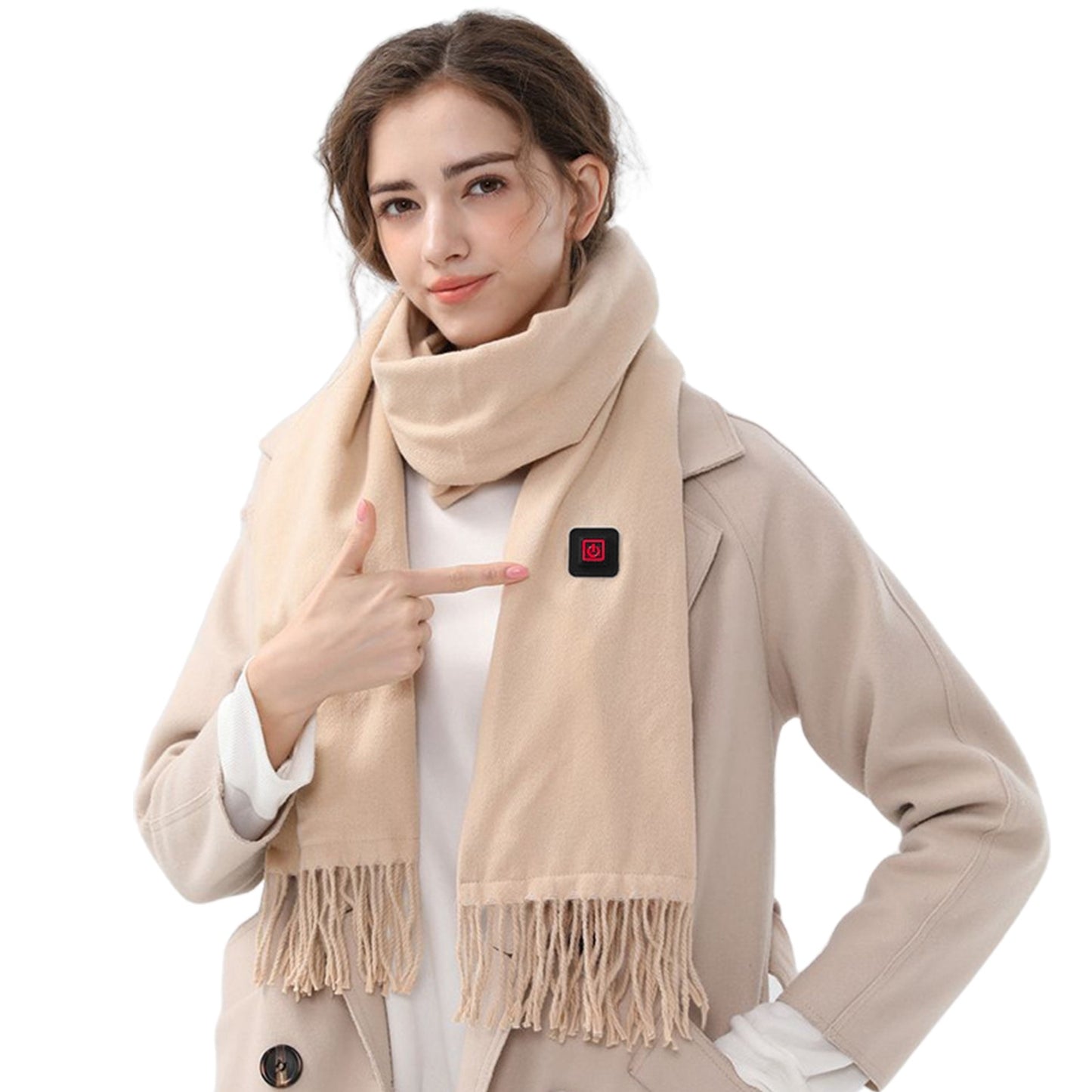 1Pc Electric Heated Winter Scarf