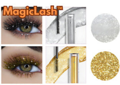Violet Glitter Lash Mascara Diamond Mascara Thick Shiny Eyelash
