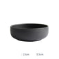 Nordic Ceramic Rice Bowl Steak Plate Deep  Household Tableware Dish