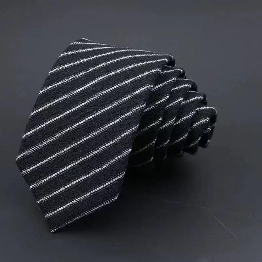 Thickened Men's Business Fashion Tie Cotton