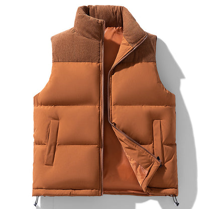 New Men's Color Blocked Vest