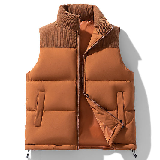 New Men's Color Blocked Vest