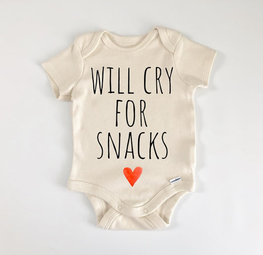 Snacks Foodie - Baby Clothes Bodysuit