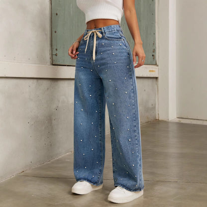 High Waist Wide Leg Pants