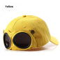 Pilot Hat Personalized Glasses Peaked Cap