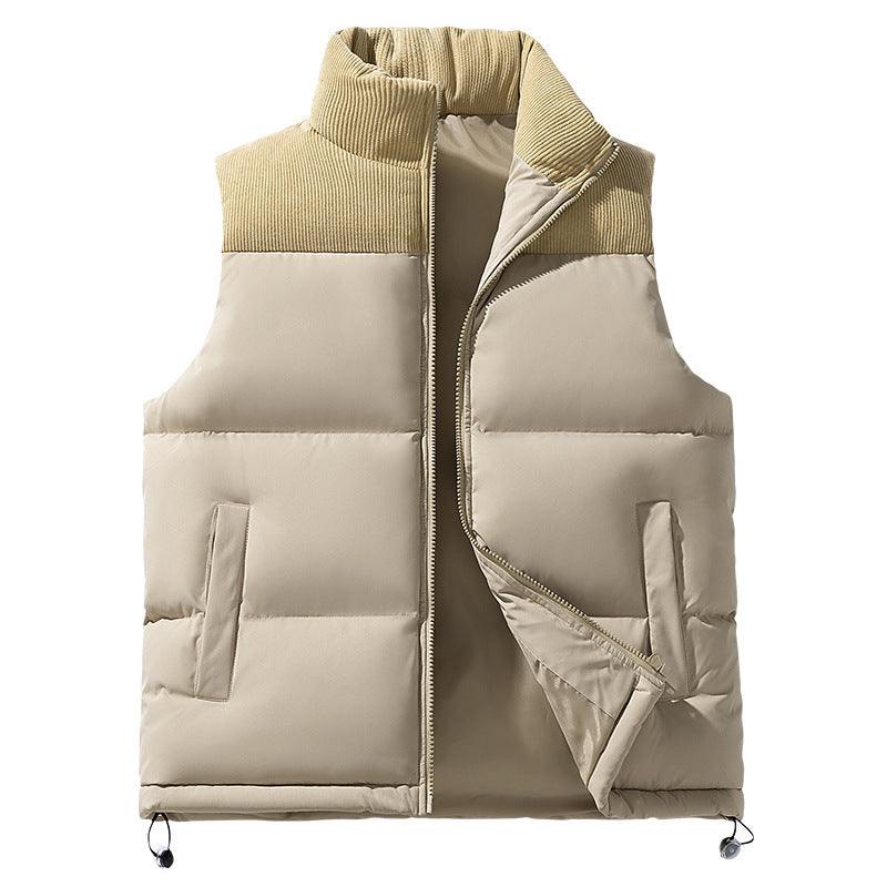 New Men's Color Blocked Vest