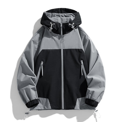 Retro Casual Hooded Jacket
